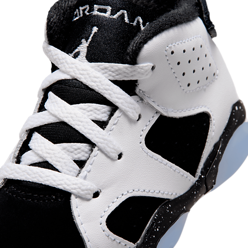 Boys' Toddler Retro 6 Black/White/Black - View 7