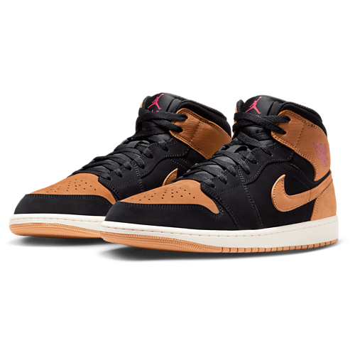 1 Mid SE Flax/Black/Varsity Red - View 6