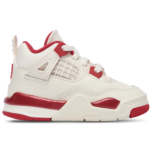 Girls' Toddler Retro 4 White/Red - View 1