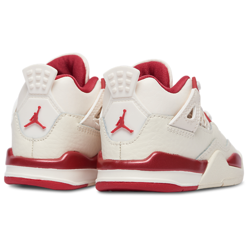 Girls' Toddler Retro 4 White/Red - View 3