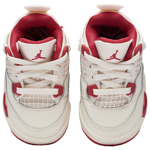 Girls' Toddler Retro 4 White/Red - View 4