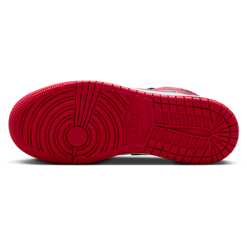 Boys' Grade School 1 Mid SE White/Varsity Red/Black - View 5