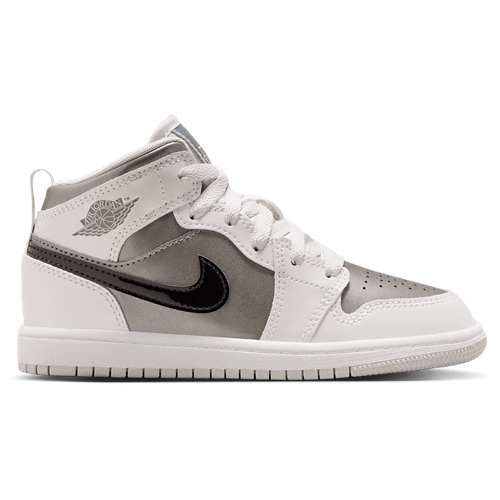 Boys' Preschool AJ 1 Mid SE Uni Photon Dust/Blue Chill - View 1