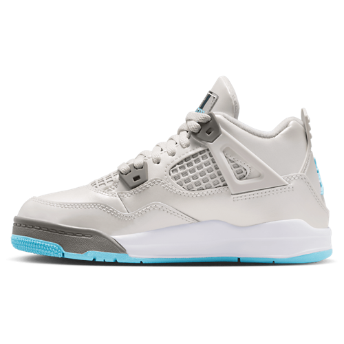 Boys' Preschool Retro 4 Photon Dust/Blue Chill/Flat Pewter - View 2