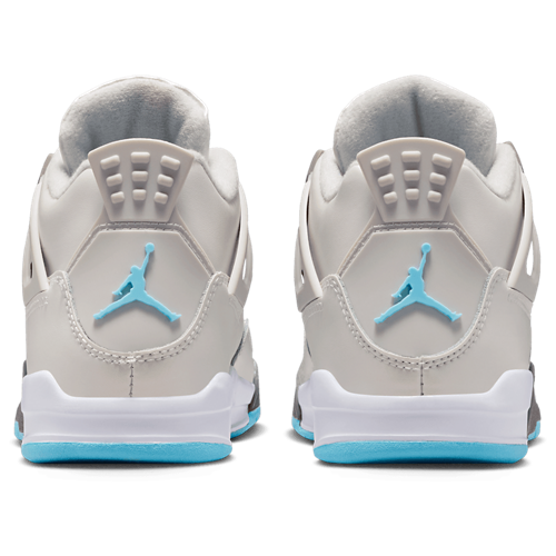 Boys' Preschool Retro 4 Photon Dust/Blue Chill/Flat Pewter - View 3