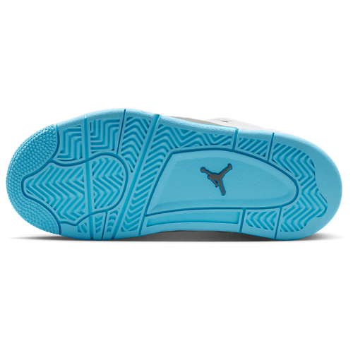Boys' Preschool Retro 4 Photon Dust/Blue Chill/Flat Pewter - View 5