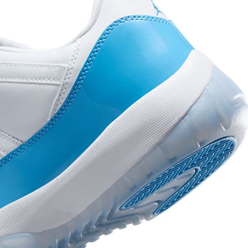 Men's Retro 11 Low Blue/Black/White - View 8