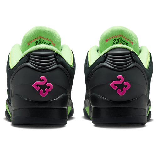 Boys' Grade School Sixty Plus Low Anthracite/Anthracite/Lime Blast - View 3