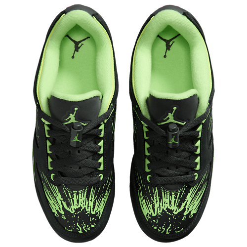 Boys' Grade School Sixty Plus Low Anthracite/Anthracite/Lime Blast - View 4