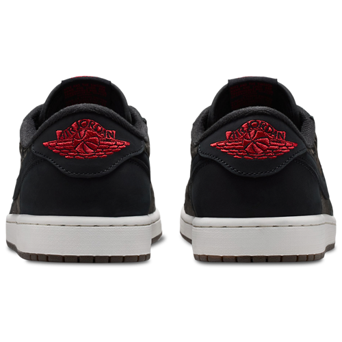 Men's AJ 1 Retro Low OG LS University Red/Black/Palomino - View 3