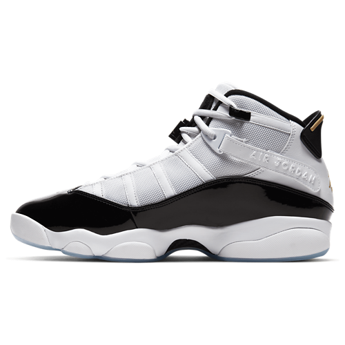 Men's 6 Rings Black/Metallic Gold/White - View 3
