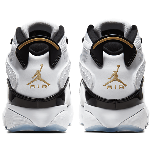 Men's 6 Rings Black/Metallic Gold/White - View 4