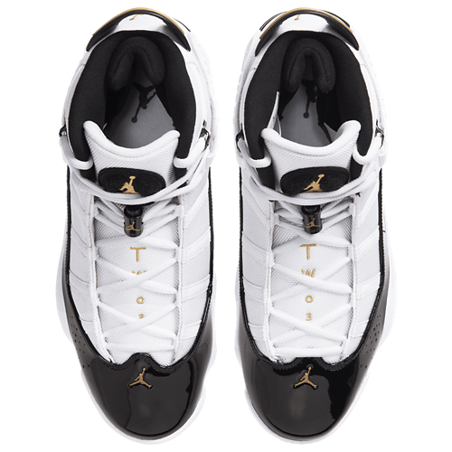 Men's 6 Rings Black/Metallic Gold/White - View 5
