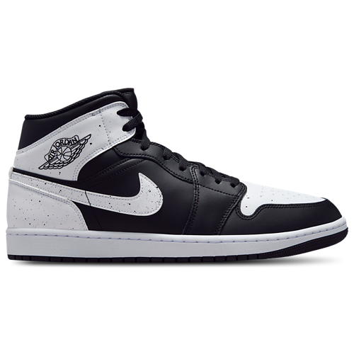 AJ 1 Mid SE Black/White/Black - View 1