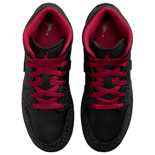 Boys' Grade School AJ1 Mid SE Tough Red/Black/Black - View 4