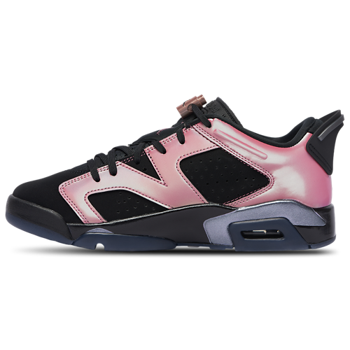 6 Retro Low Desert Berry/Black/Metallic Silver - View 2