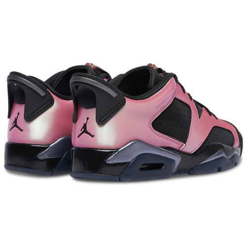 Women's 6 Retro Low Desert Berry/Black/Metallic Silver - View 3