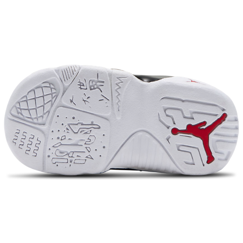 Boys' Toddler Retro 9 White/Red/Black - View 5