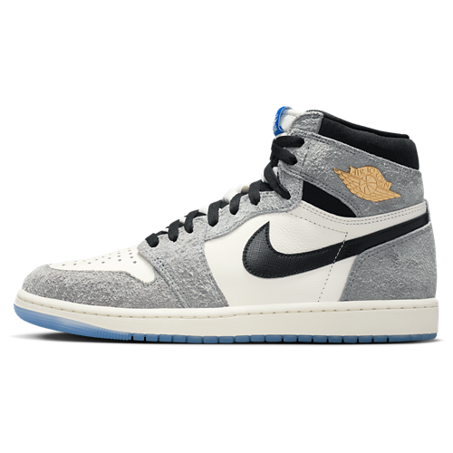 Retro 1 High OG Cool Grey/Black/Game Royal - View 2