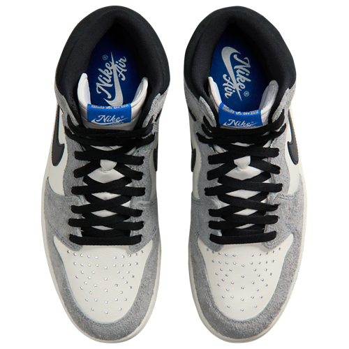 Retro 1 High OG Cool Grey/Black/Game Royal - View 4
