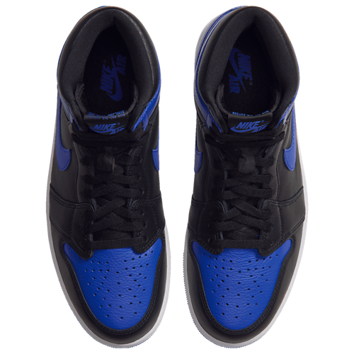 Retro 1 High OG Black/White/Royal Blue - View 4